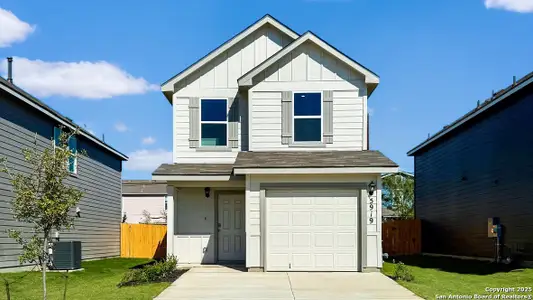 New construction Single-Family house 5919 Cinnabar Cor, San Antonio, TX 78222 plan The Robin - image
