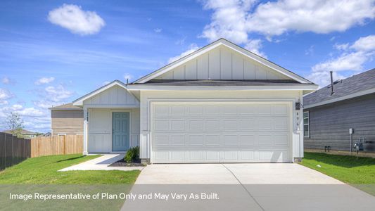 New construction Single-Family house 250 Surrey Oaks, Maxwell, TX 78656 plan The Emma - image