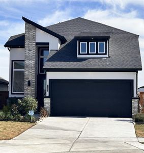 New construction Single-Family house 10231 Van Gogh Ct, Iowa Colony, TX 77578 Bluebell- photo 0