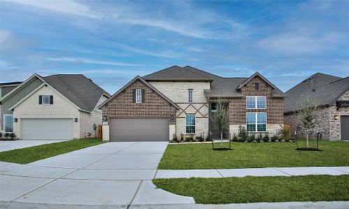 New construction Single-Family house 3007 Matador Ranch Trl, Crosby, TX 77532 plan Classic Series - Villanova - image