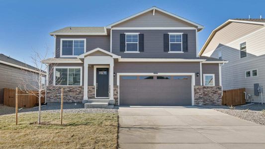 New construction Single-Family house 2330 Crosswind St, Fort Lupton, CO 80621 plan Bellamy - image