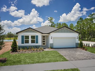 New construction Single-Family house 608 Brookhaven Tr, Ormond Beach, FL 32174 plan Modena - image