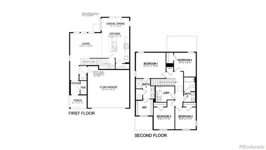 New construction Single-Family house 28331 E 4Th Pl, Watkins, CO 80137 plan Edmon - image