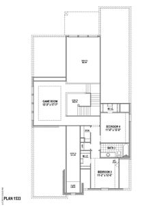 Plan 1533 2nd Floor