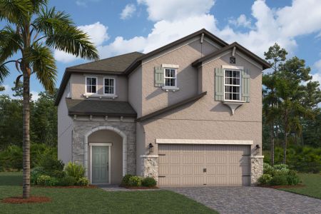 New construction Single-Family house 5950 Newberry Pines Ave, Wesley Chapel, FL 33545 null- photo 2 2