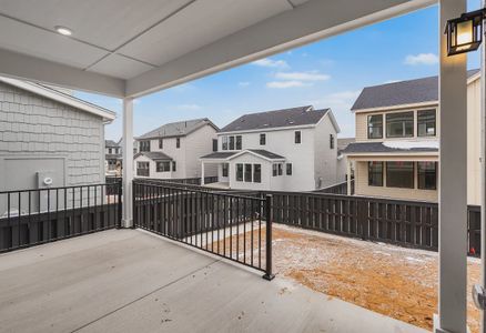 New construction Single-Family house 8850 Moonshimmer Trl, Littleton, CO 80125 4054 Morningside Elevation A - Modern Farmhouse- photo 21 21