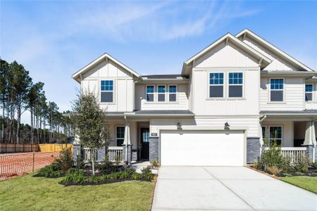 New construction Townhouse house 9115 Petroglyph Point Ct, Porter, TX 77365 - image