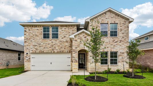 New construction Single-Family house 2140 Ghost Rider Ct, Leander, TX 78641 plan The Quincy - image