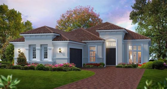 New construction Single-Family house 104 Marsh Elder Sq, Palm Coast, FL 32137 Costa del Sol- photo 0