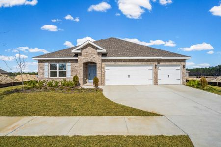 New construction  house 95 Fawn Run E, Freeport, FL 32439 plan Santa Rosa - image