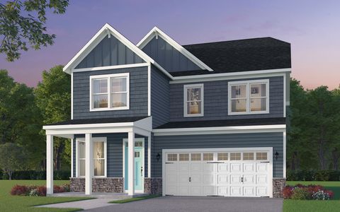 New construction Single-Family house 725 Lunar Light Dr, Wendell, NC 27591 plan Sterling - image