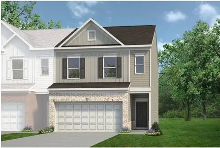 New construction Townhouse house 2450 Ravencliff Dr, Unit 146, Austell, GA 30168 The Norwood II- photo 0