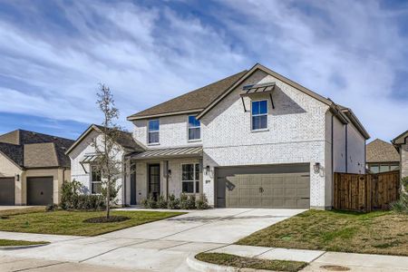 New construction Single-Family house 1841 Park Vista Wy, Midlothian, TX 76065 plan Plan 1691 - image