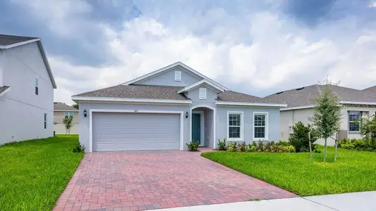 New construction Single-Family house 471 Shadow Gorge Wy, Eustis, FL 32736 plan Kensington Flex - image