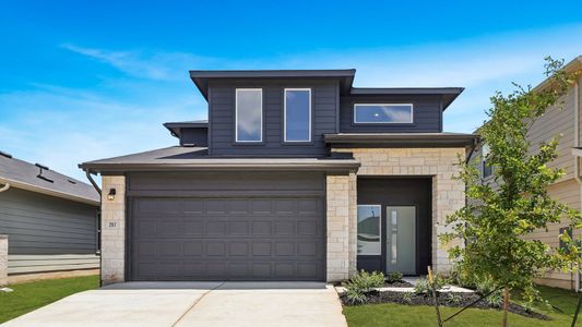 New construction Single-Family house 267 Mountain Pea Rd, Kyle, TX 78640 plan The Hanna - image