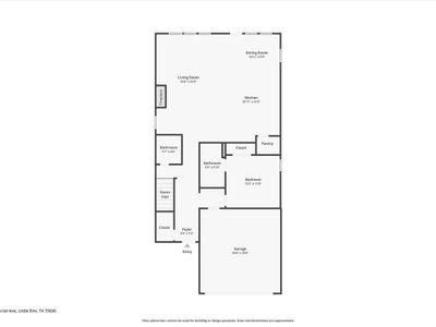 New construction Single-Family house 1428 Imperial Ave, Little Elm, TX 75036 plan Plan 2  - image 3