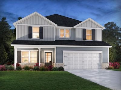 New construction Single-Family house 465 Sope Creek Cir, Pendergrass, GA 30567 - image