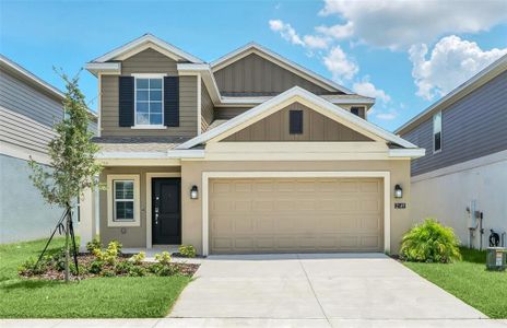 New construction Single-Family house 2149 Aquifer Lane, Davenport, FL 33837 Columbia- photo 0