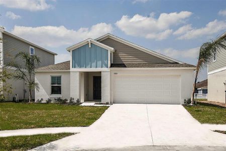 New construction Single-Family house 1584 Ellesmere Ave, Haines City, FL 33844 Valeria- photo 0