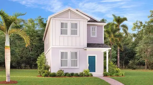 New construction Single-Family house 2501 Spring Tune Aly, Kissimmee, FL 34744 plan Sierra - image