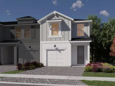 New construction Townhouse house 13025 Sw Forli Wy, Port St. Lucie, FL 34987 - image