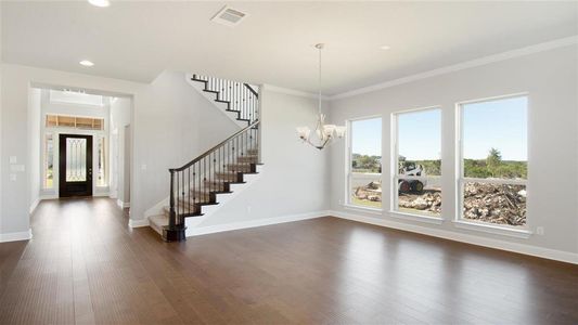 New construction Single-Family house 213 Belanger Canyon Dr, Liberty Hill, TX 78642 Bordeaux- photo 8 8