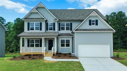 New construction Single-Family house 696 River Run Dr, Dallas, GA 30132 plan Woodbridge - image