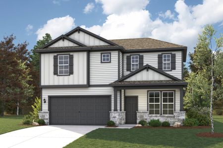 New construction Single-Family house 8530 Light Rail Dr, Fulshear, TX 77441 plan Norman - image