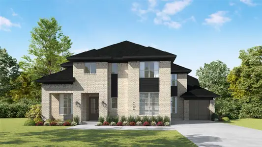 New construction Single-Family house 3636 American Paint Dr, Aubrey, TX 76227 plan Lucca - image