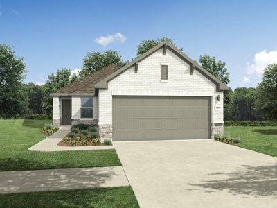 New construction Single-Family house 435 Lucky Ave, Elgin, TX 78621 plan Spruce | Trinity Ranch - image