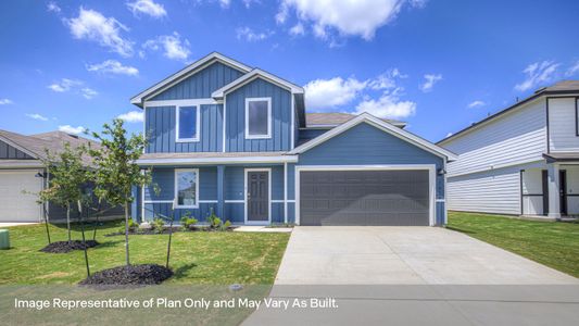 New construction Single-Family house 1107 Prince Albert, Seguin, TX 78155 plan The Callahan - image