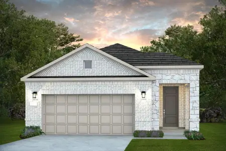 New construction Single-Family house 137 Perth Cv, Bastrop, TX 78602 plan Hallmark - image