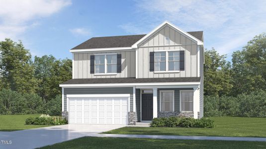 New construction Single-Family house 56 Halfpint Dr, Pine Level, NC 27569 plan Hamilton III - image