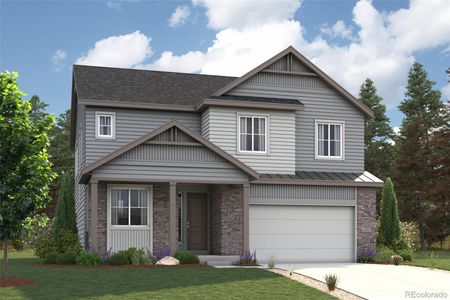 New construction Single-Family house 21015 Grays Peak Dr, Parker, CO 80138 plan The Gateway - image