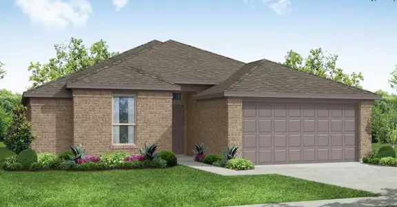 New construction Single-Family house 808 Rockcloud Dr, Haslet, TX 76052 plan Albany - image