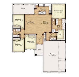 New construction Single-Family house Milton, FL 32570 plan The Liberty Estate - image 5