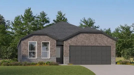 New construction Single-Family house 308 Braves Bnd, Hutto, TX 78634 plan Navarre - image