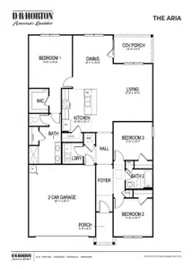 New construction Single-Family house 7100 Penny Ln, White House, TN 37188 plan Aria - image