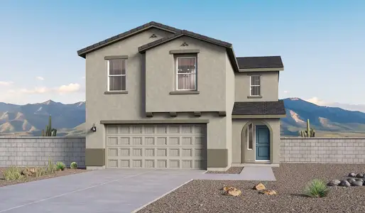 New construction Single-Family house 8910 S Gambelia Ln, Vail, AZ 85641 plan Gila - C30G - image