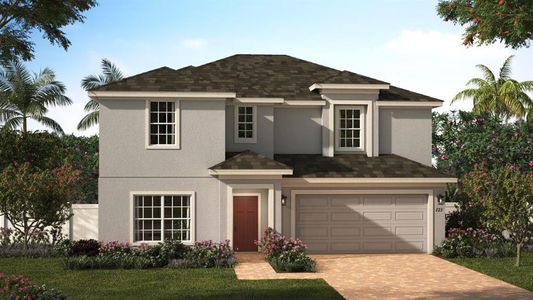 New construction Single-Family house 1409 Sky Lakes Drive, Saint Cloud, FL 34769 Newcastle- photo 0