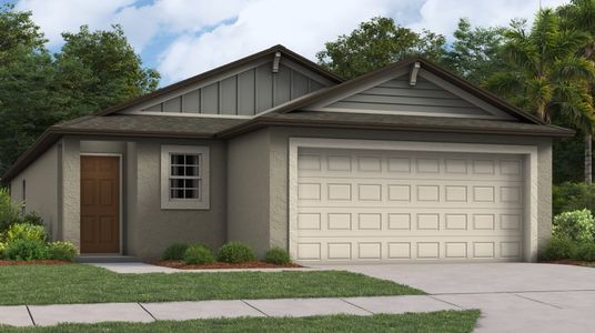 New construction Single-Family house 35127 Brackett Bend, Zephyrhills, FL 33541 - photo 0