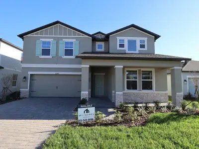 New construction Single-Family house 12884 Castle Oaks Dr, Hudson, FL 34669 plan Loreto - image