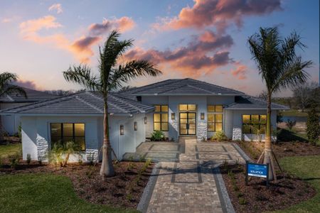 New construction Single-Family house 18330 Star Farms Lp, Lakewood Ranch, FL 34211 plan Solstice - image 2