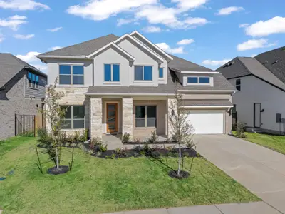 New construction Single-Family house 514 Tonada Cv, Liberty Hill, TX 78642 plan Motley - image