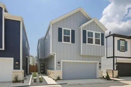 New construction Single-Family house 10002 Rustic Charm St, Houston, TX 77080 plan The Weston (S105) - image