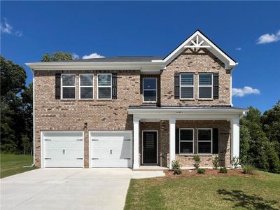 New construction Single-Family house 352 River Walk Farm Pwy, Covington, GA 30014 plan Jodeco Front Porch - image