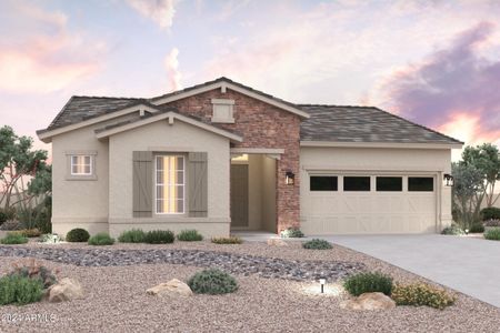 New construction Single-Family house 18955 W Ocotillo Road, Waddell, AZ 85355 Hacienda Series - Topaz- photo 0