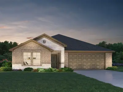 New construction Single-Family house 17114 Remington Meadows St, Waller, TX 77484 plan The Preston (C403) - image
