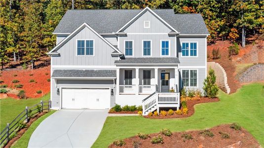New construction Single-Family house 410 Ward Farm Dr, Powder Springs, GA 30127 - image