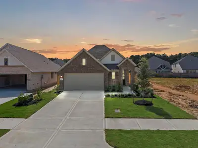 New construction Single-Family house 229 Violet Crown Ln, New Caney, TX 77357 plan Elgin - image